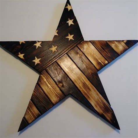 It's star time, this is tricky. Rustic Star Flag - RYOBI Nation Projects
