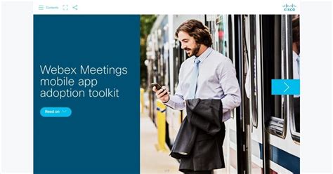 It's very useful when you're away from. Webex Meetings mobile app adoption toolkit