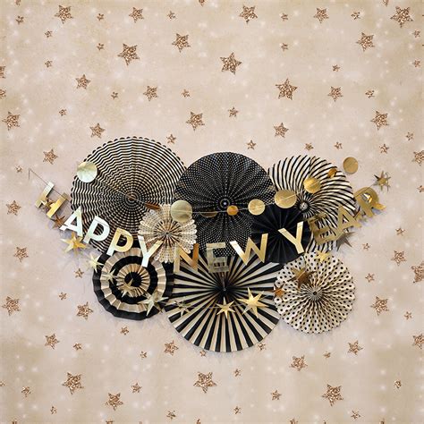 New Years Eve Photography Backdrop New Years Photo Props Chs274