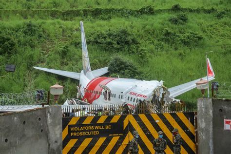 Air India Express Flight Crash Site In Kozhikode