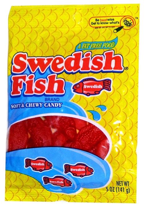 Swedish Fish Candy Soft And Chewy Red Candies
