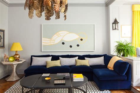 17 Best Images About Navy And Yellow Living Room Ideas On Pinterest