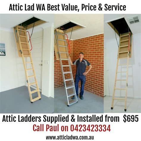 I Offer The Best Value Attic Ladder Installation Service In Perth