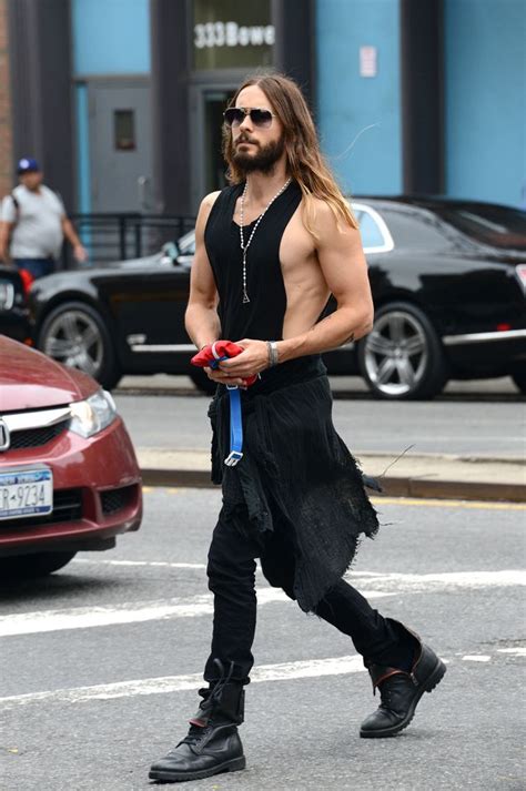 Jared Leto Is Armed And Ready Pics Like This Are Why I Describe Jared Leto As Hot Jesus Kg