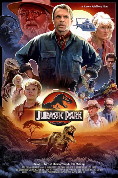 Jurassic Park Poster 1993