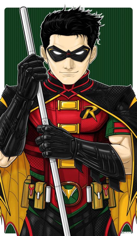 Timothy Drake Tim Drake Red Robin Robin Dc Batman Art Batman Comics