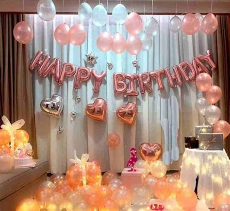 Throw her a party : Romantic Surprise Birthday Decoration Ideas for Wife ...