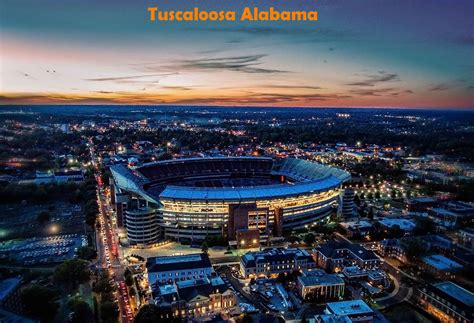 Tuscaloosa Alabama Map