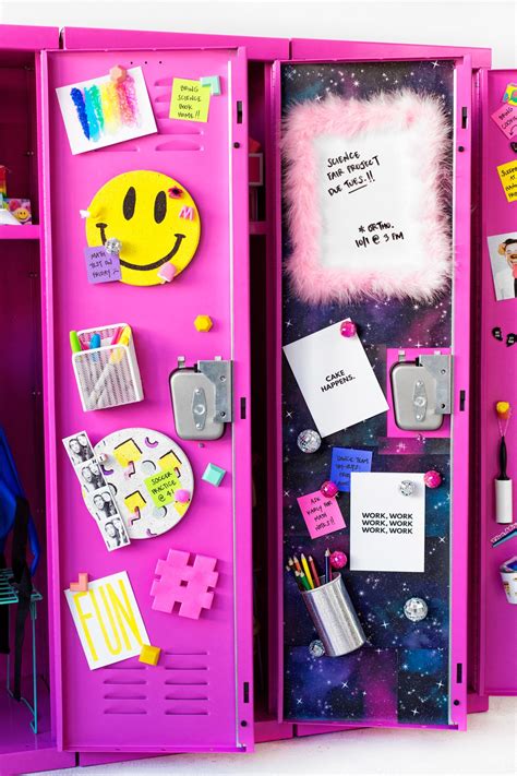 A Dozen Ideas For Diy Locker Decor And Storage So You Can Have The