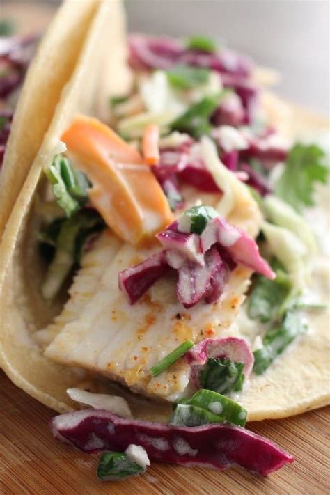 Chili Lime Fish Tacos With Slaw Dressing Recipe Sweetie Pie And