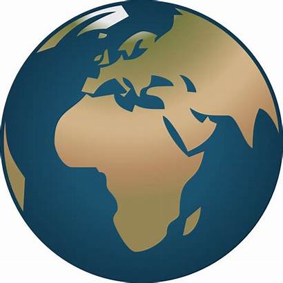 Globe Clipart Earth Africa Simple Copyright Europe