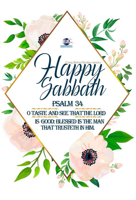 Blessed Is The Man That Trust In The Lord Happy Sabbath Quotes Happy