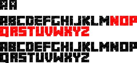 .of minecraft fonts, including f77 minecraft, minecraft alt, minecrafter, and minecraft chmc. Updated Minecraft Logo Font - Other Fan Art - Fan Art ...