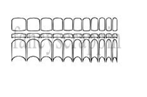 Download Nail Wrap Template SVG Cutting File for Vinyl by FancyScrappin