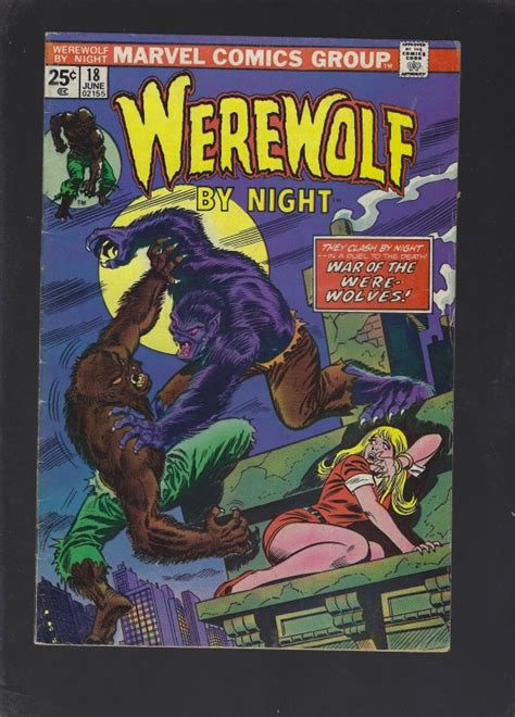 Werewolf By Night 18 1974 Comic Books Bronze Age Marvel Werewolf By Night Horror And Sci
