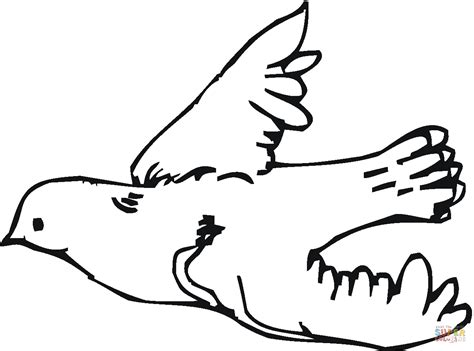 Doves are beautiful animals and a joyful symbol of so many things. Free Dove Coloring Page - Coloring Home