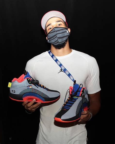 jayson tatum unveils the air jordan xxxv sneaker shop talk