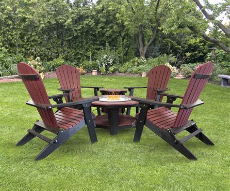 The company that creates the lumber, tangent usa, recycles more than 210,000,000 milk jugs each year. Comfort Time Furniture | Amish Made Poly Outdoor Furniture