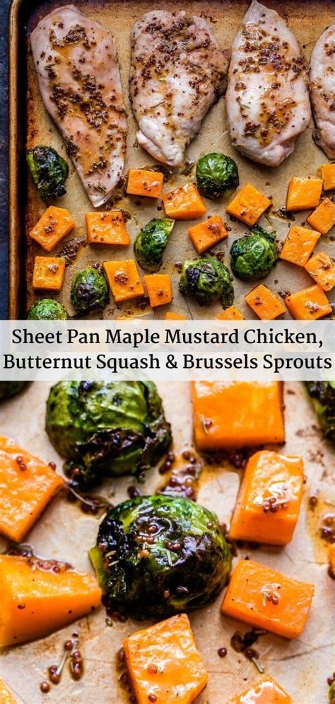 Keep Dinner Easy Tonight And Make This Sheet Pan Maple Mustard Chicken