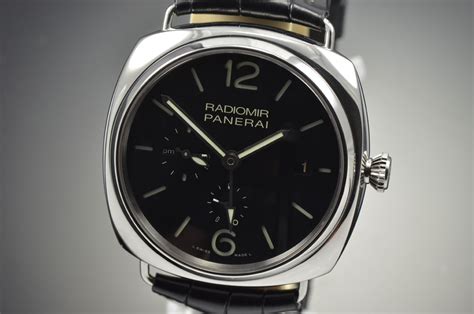 Mens Panerai Radiomir 10 Days Power Reserve Gmt Automatic Stainless