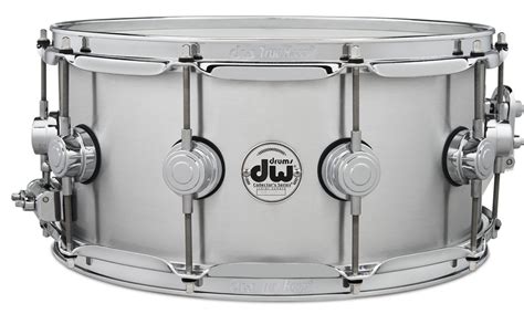 Dw Collectors 1mm Rolled Aluminium 14 X 65 Snare Drum