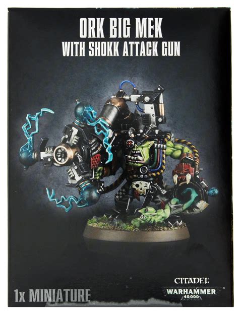 Warhammer 40000 Ork Big Mek With Shokk Attack Gun At Mighty Ape Nz