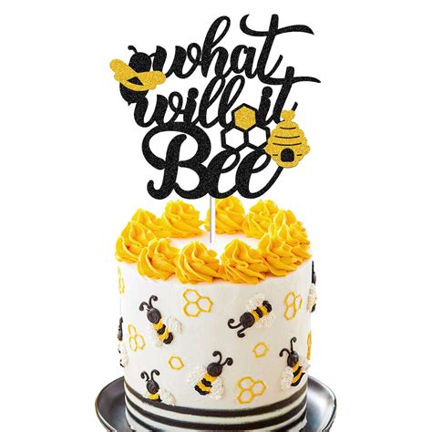 Buy What Will It Bee Gender Reveal Cake Topper Bumble Bee Theme Gender