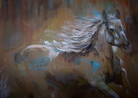 Abstract Horse Paintings Painting Horses Mustang Stallion