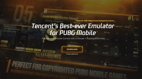 With this android emulator, you can improve the. Tencent Gaming Buddy for PUBG Mobile: the best emulator to play PUBG Mobile on PC