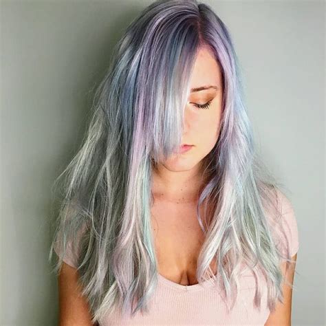 ‘opal Hair Trend Is The Coolest New Spin On Unicorn Fever Popxo