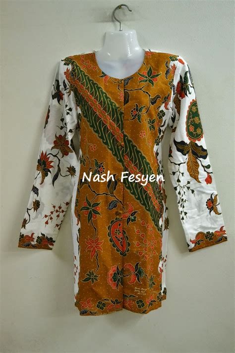 Kain sarung dibuat dari berbagai bahan: Nash Fesyen: Baju Kain Batik Sarung