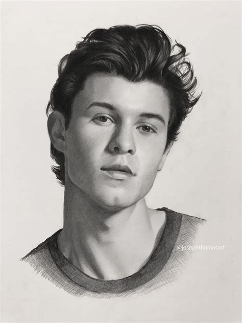 A Pencil Drawing I Did Of Shawn Mendes Drawing