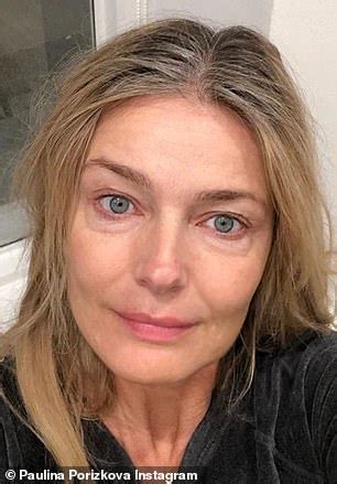 Supermodel Paulina Porizkova Opens Up About Aging Daily Mail Online