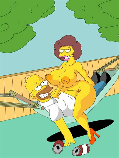 Post Homer Simpson Maude Flanders The Simpsons