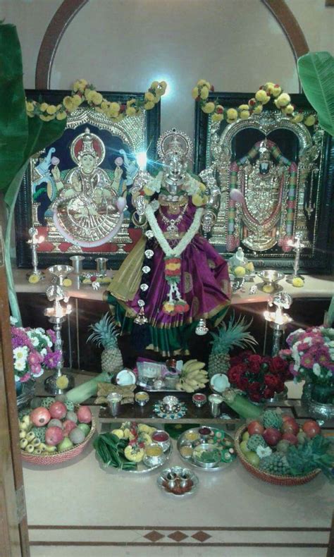 Pin By Nivitha A On Be A Goddess Goddess Decor Puja Room Pooja Rooms