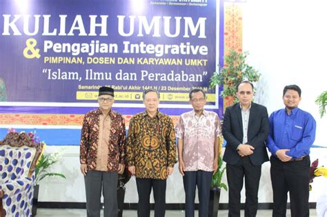 A) rukun negara digubal berasaskan tujuan: UMKT Gelar Kuliah Umum dan Pengajian Integratif - Kaltim Today
