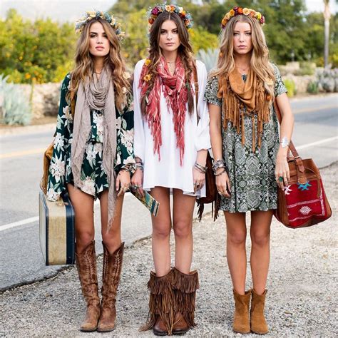 Coachella Roadtrip Fashion Lookbook Bohemian Mode Bohemian Lifestyle