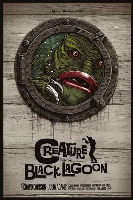 Creature From The Black Lagoon Poster Movie Posters Limited Runs
