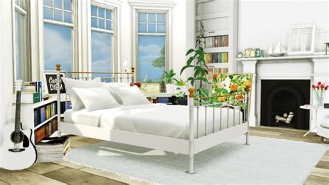 Mxims Bed And Plants Conversion Sims 4 Downloads