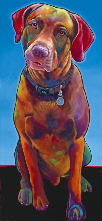 Ron Burns Dog Art Dog Paintings Animal Paintings
