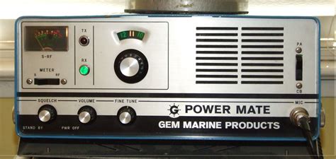 Gem Marine Power Mate Photo From The Collection Of Chris Cb Radios