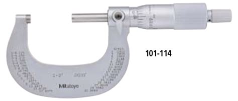Mitutoyo Series 101 Outside Micrometers