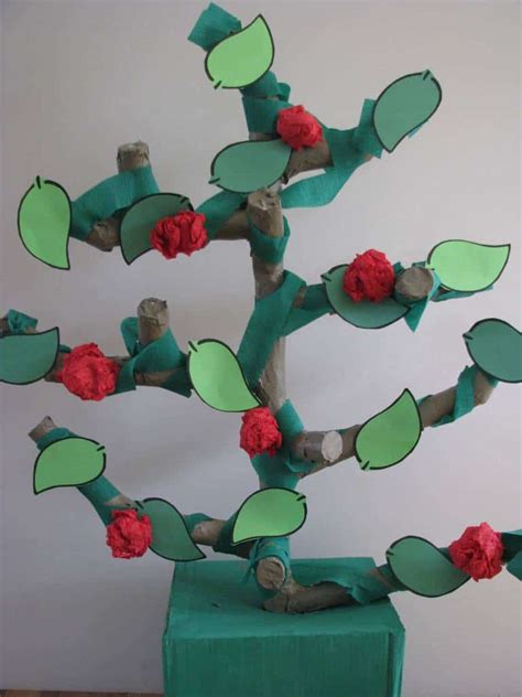 Paper Mache Tree For All Seasons Learning 4 Kids