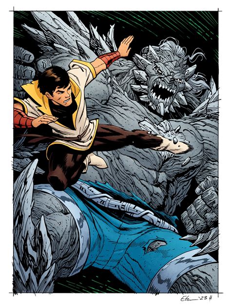 Karate Kid Vs Doomsday By Ethan Young And Simon Gough In Travis Ellisor