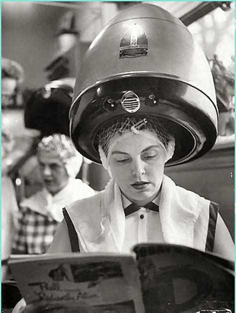 Coiffeur Vintage Hair Salons Salon Hair Dryer Vintage Beauty Salon