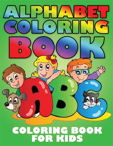 Alphabet Coloring Book Coloring Book For Kids Paperback Walmart