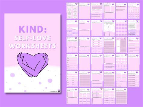 35 Printable Self Love Worksheets Pdf