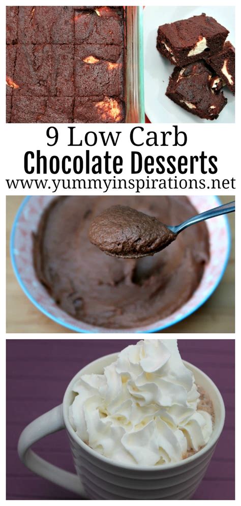 You don't have to miss dessert just because you are following a keto diet! 9 Low Carb Chocolate Desserts - Easy Keto Sugar Free ...