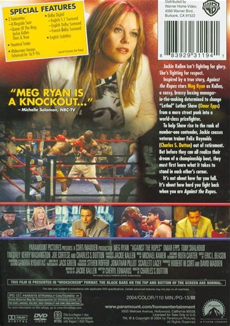 Against The Ropes DVD 2004 DVD Empire
