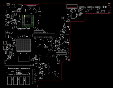 Dell Inspiron 2200 Vm7 Schematic And Board View Laptop Schematic